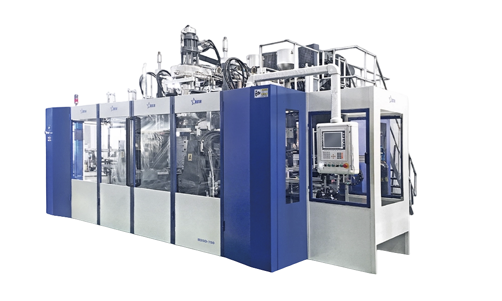 30L ReCo 3-layer Stackable Barrel Blow Molding Machine